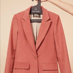 Reformation Sampson Blazer in Rose NWT size S